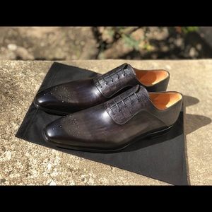 Magnanni “Sanchez” Gray Oxford